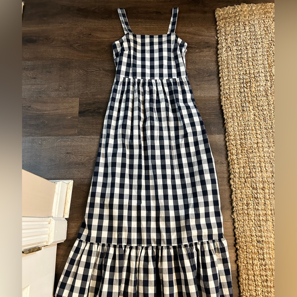 J Crew blue and white dress